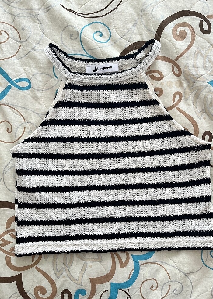 Koton halter yaka crop - Görsel 3