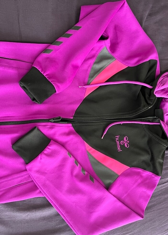 Hummel fermuarlı sweatshirt - Görsel 3