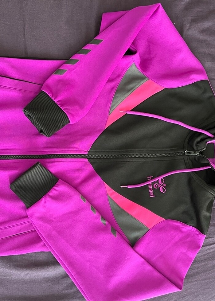 Hummel fermuarlı sweatshirt - Görsel 5