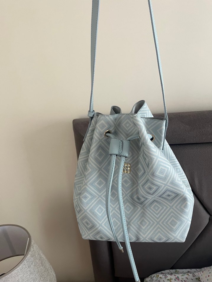 Beymen Gri Desenli Kadın Omuz Çantası - Görsel 4