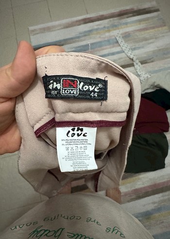 Diğer Pudra pembe Regular Fit Kadın Kumaş Pantolon