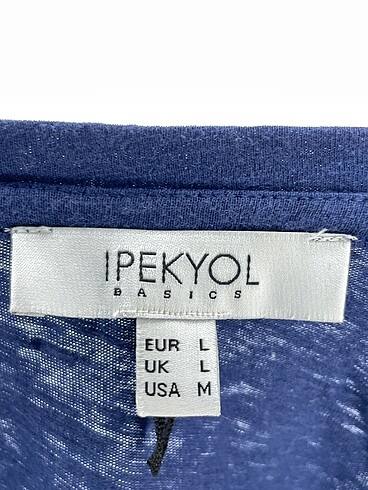 l Beden lacivert Renk ipekyol Bluz %70 İndirimli.