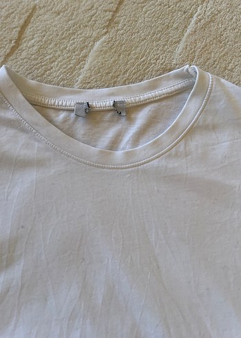 Beyaz Çocuk İçlik Tişörtü - Görsel 3