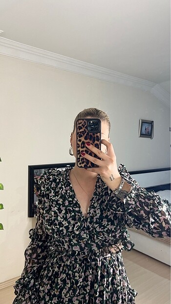 m Beden Zara elbise