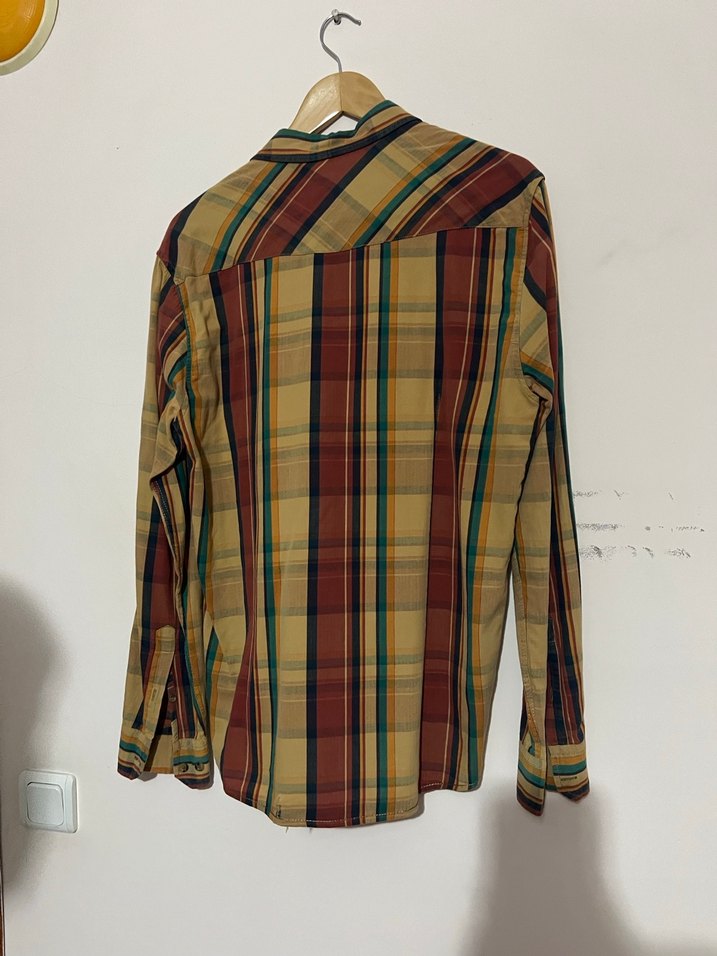 Erkek Çok Renkli Uzun Kollu Gömlek - Görsel 3