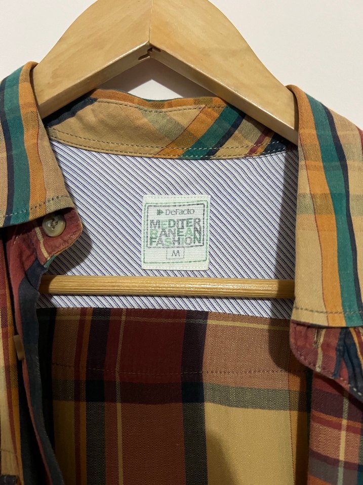 Erkek Çok Renkli Uzun Kollu Gömlek - Görsel 2