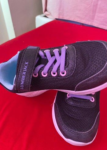 Lumberjack Kız Çocuk Mor Velcro Spor Ayakkabı