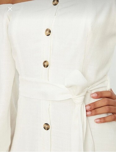 Yazlık elbise Keten - Görsel 5