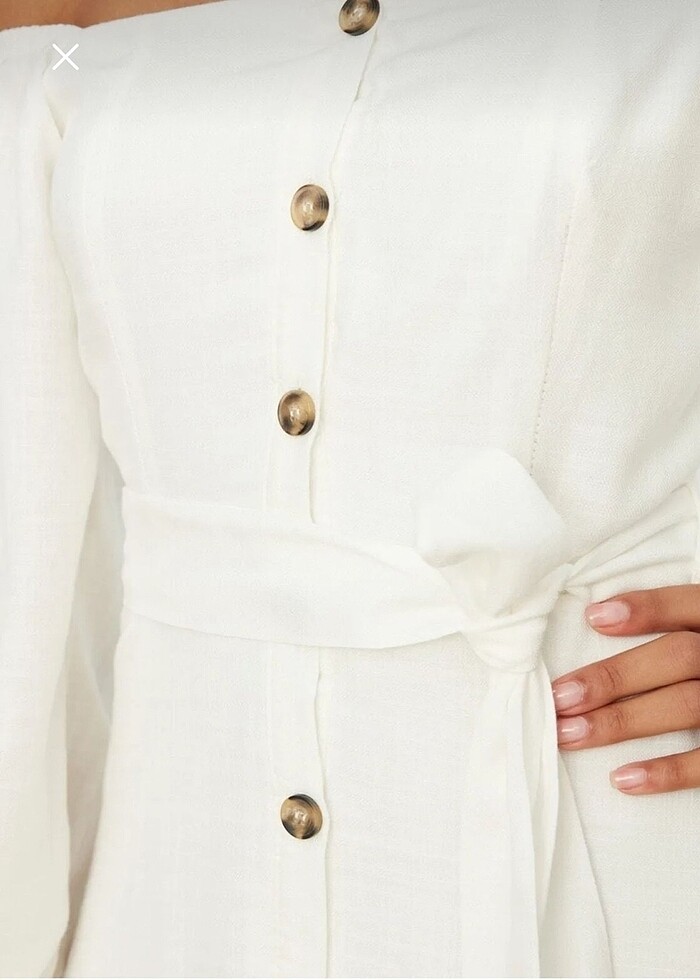 Yazlık elbise Keten - Görsel 5