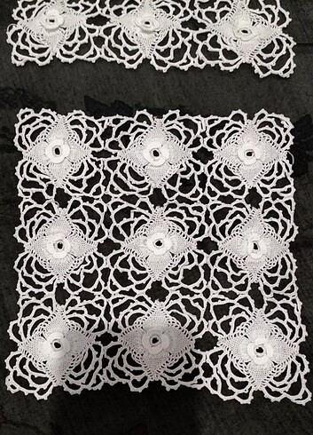 El emeği göz nuru dantel 8 parca - Görsel 2