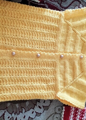 El örgüsü bebek yelekleri  - Görsel 6