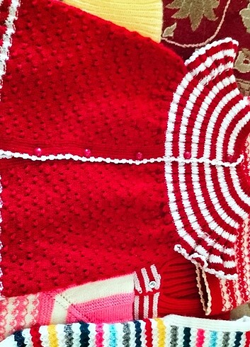 El örgüsü bebek yelekleri  - Görsel 9