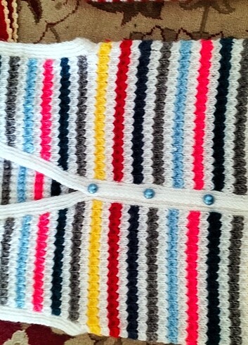 El örgüsü bebek yelekleri  - Görsel 10