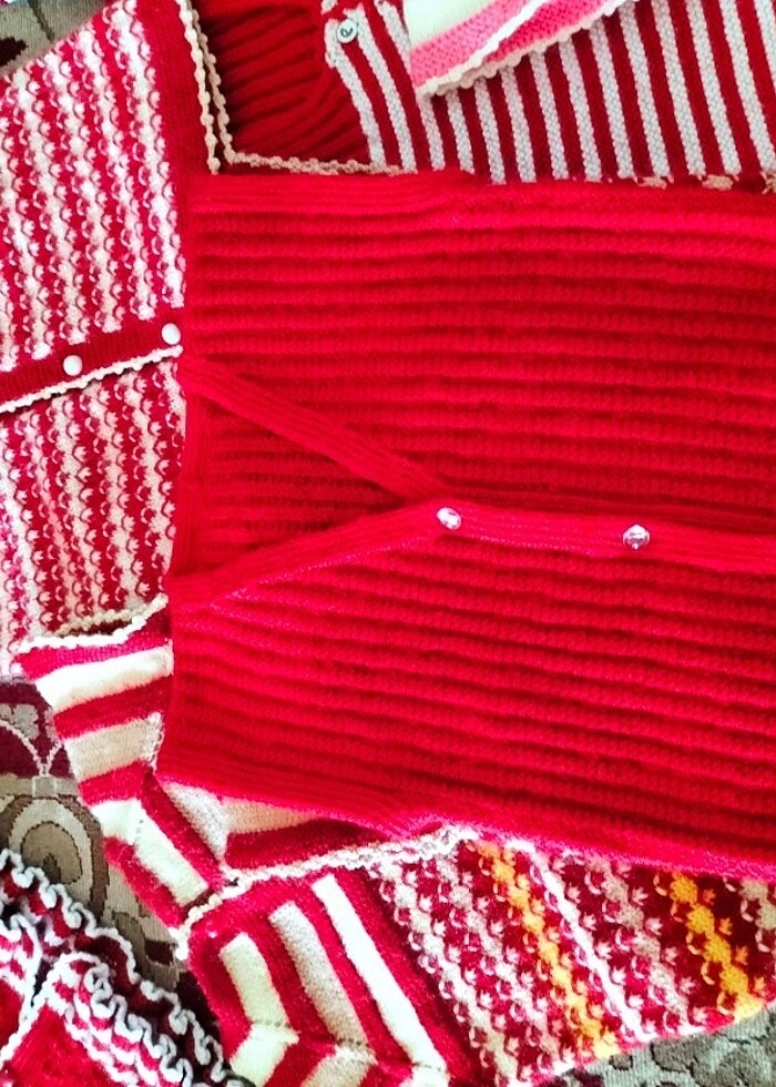 El örgüsü bebek yelekleri  - Görsel 3