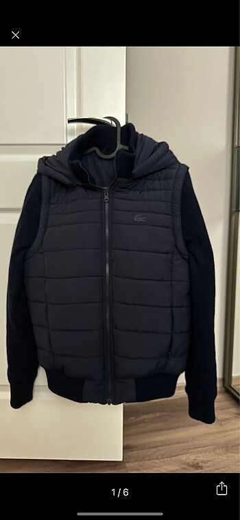 Lacoste Cift Tarafli Mont