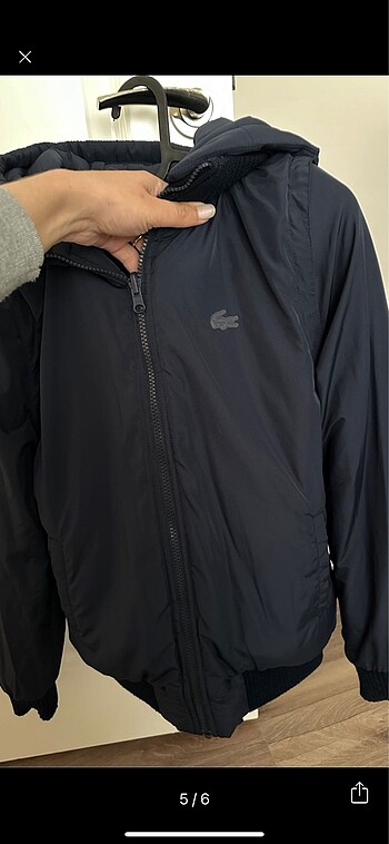 Lacoste Cift Tarafli Mont - Görsel 6