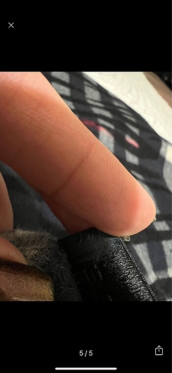 Burberry Cift Tarafli Atki - Görsel 3