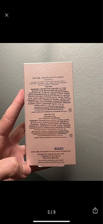 Diğer Charlotte Tilbury Rimel Set