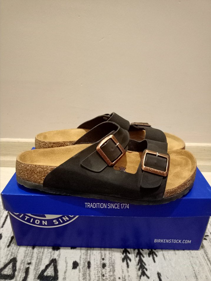 Erkek Siyah Kayışlı Rahat Terlik - Görsel 2