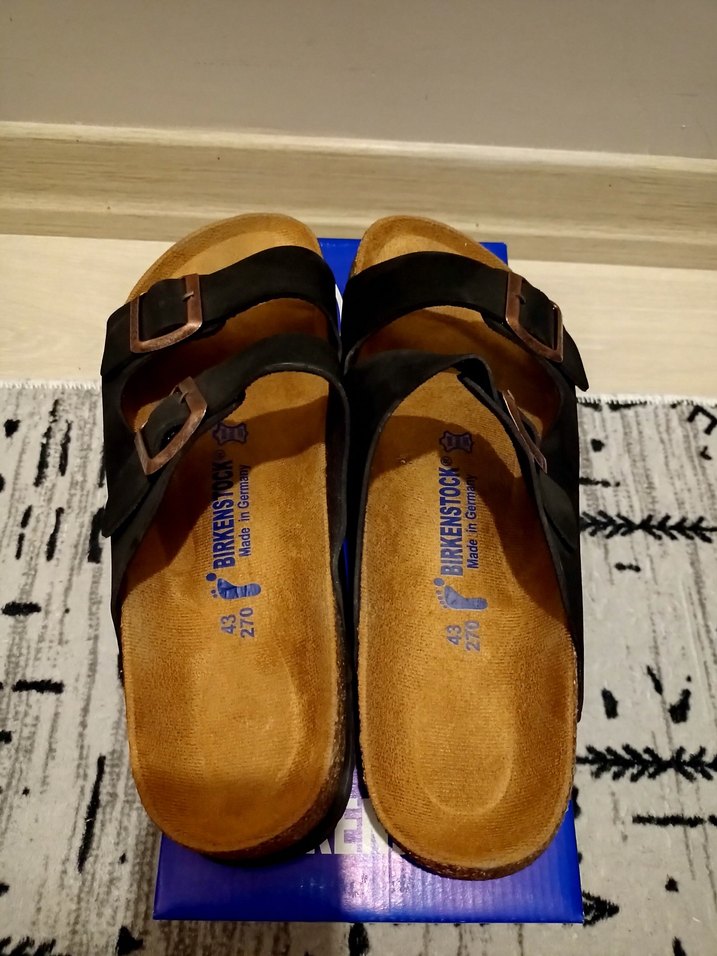 Erkek Siyah Kayışlı Rahat Terlik - Görsel 4