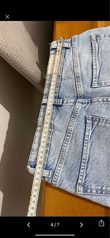 36 Beden mavi Renk Bershka flare