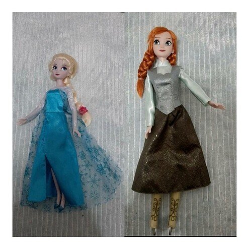 Anna ve Elsa bebek