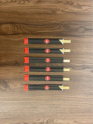  Beden 7 Adet Çin Çubuğu Chopstick Sushi Bambu