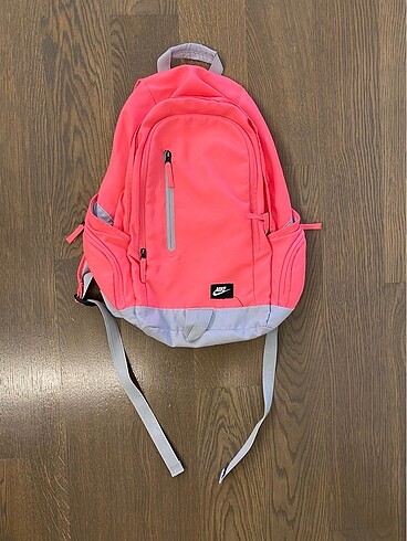 Nike Fosforlu Pembe Okul Sırt Çantası
