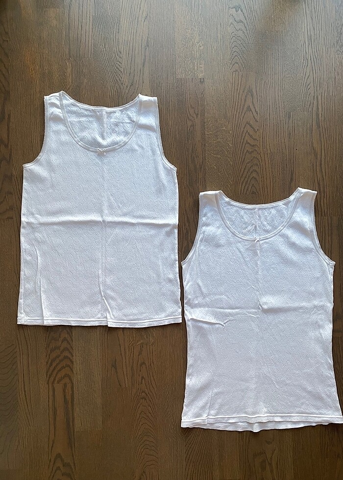 LCW İkili Beyaz Atlet - Görsel 2