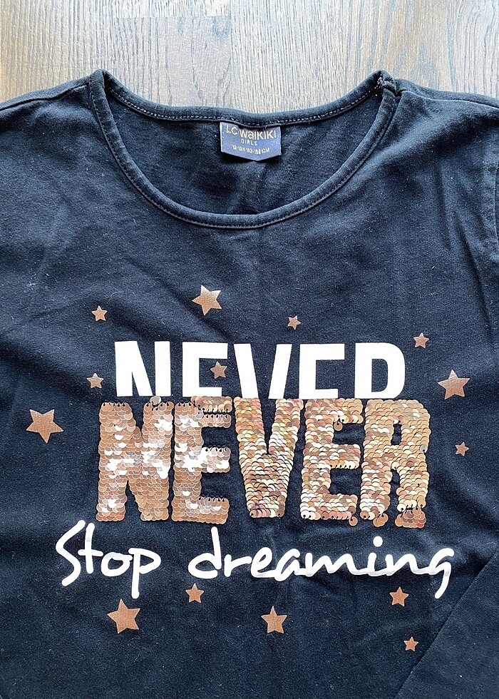 LCW Kız Çocuk 12-13 Yaş Uzun Kollu Tişört - Görsel 4