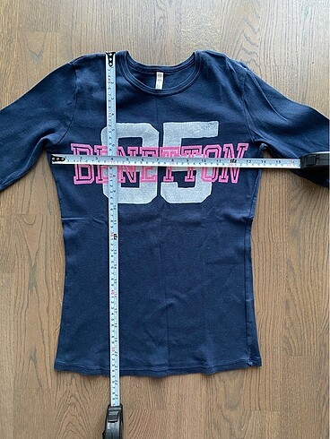 Benetton Uzun Kollu Penye Tişört - Görsel 4