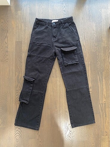 Köstebek Siyah Kargo Pantolon - Görsel 2