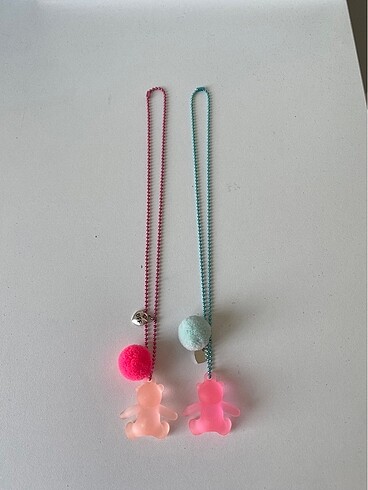 H&M Ayıcıklı Arkadaşlık Kolyesi - Görsel 7