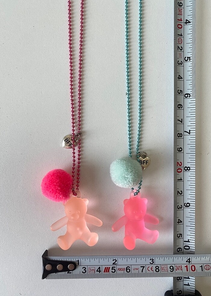 H&M Ayıcıklı Arkadaşlık Kolyesi - Görsel 5