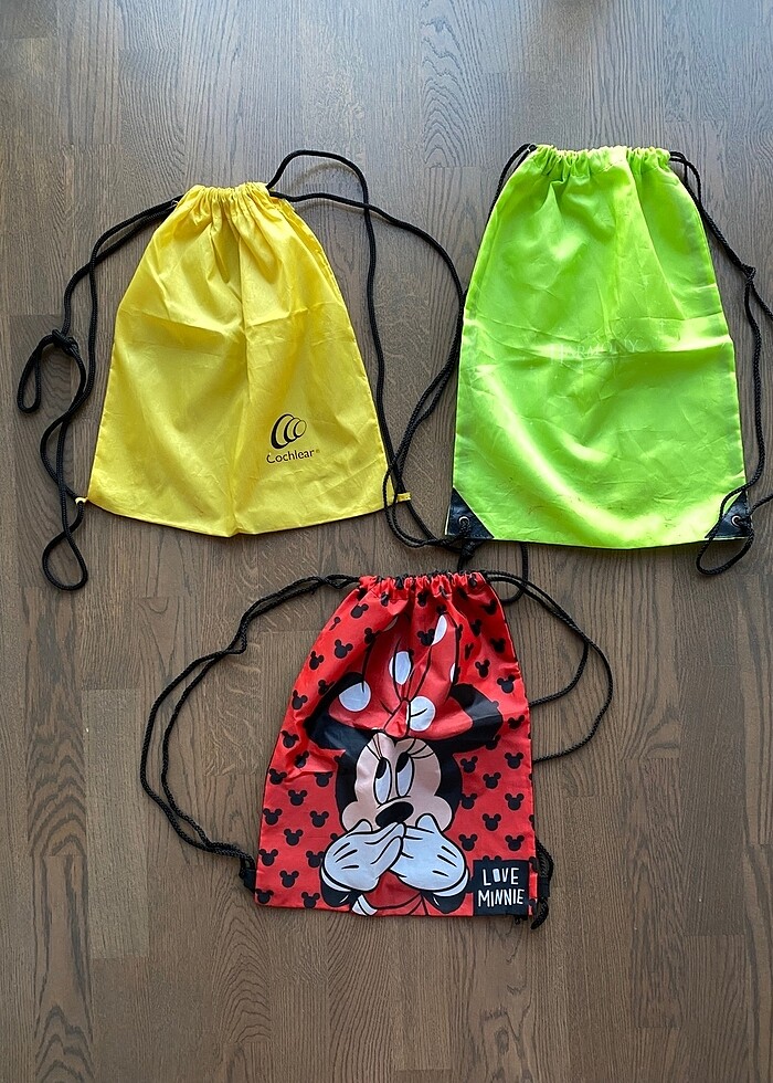 3 Adet Spor Çantası - Görsel 3