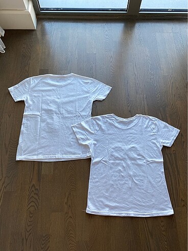 S Beden İki Adet Tişört - Görsel 8