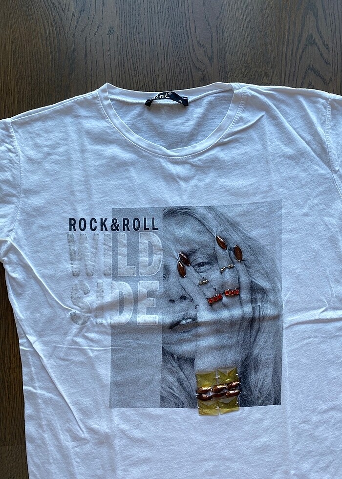 S Beden İki Adet Tişört - Görsel 5