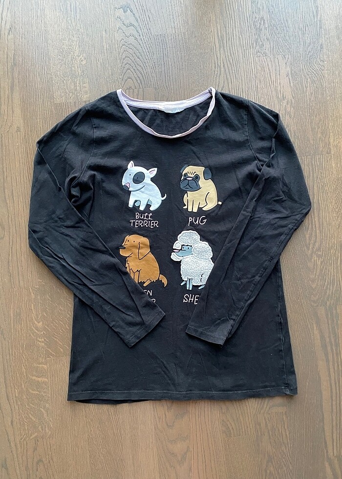 Penti 11-12 Yaş Köpekli Pijama Üstü - Görsel 3