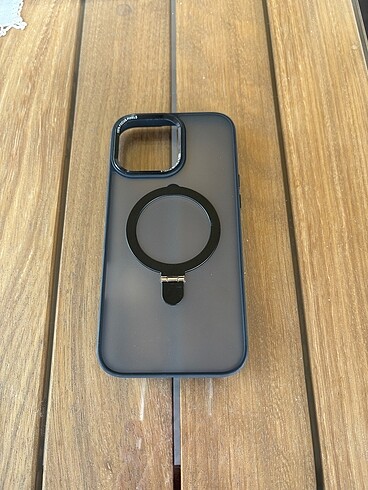 İphone 16 Pro Max Mat Stantlı Kılıf - Görsel 2