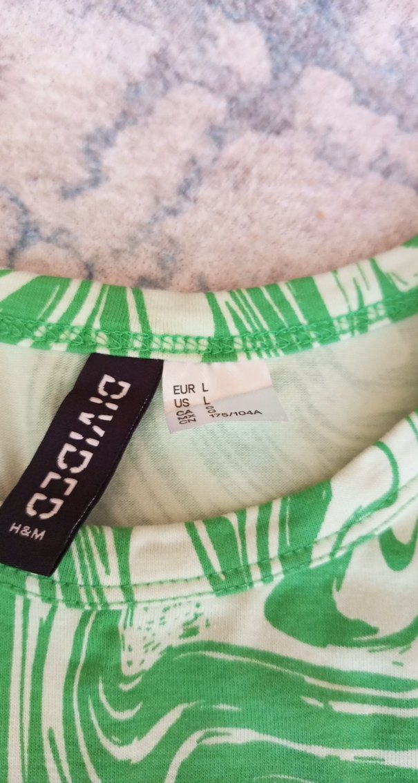 Yeşil Batik Desenli kısa - Görsel 2