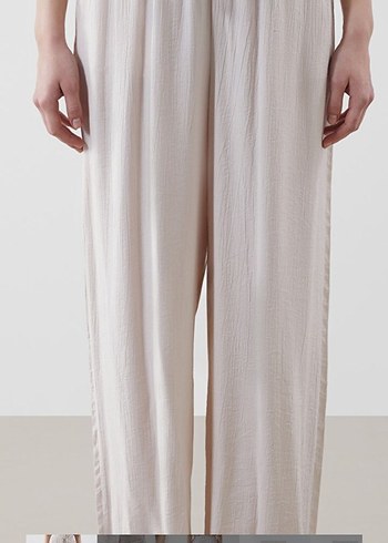 LC Waikiki LC Waikiki Beyaz Geniş Paça Pantolon