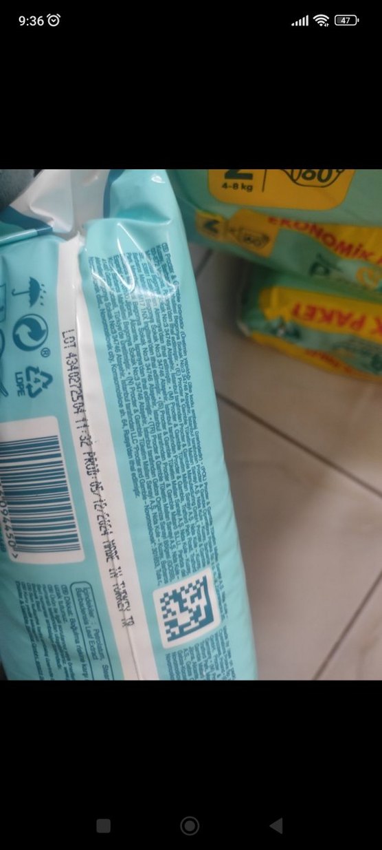 Pampers Prima Premium Care Bebek Bezi No:2, 4-8 kg - Görsel 2