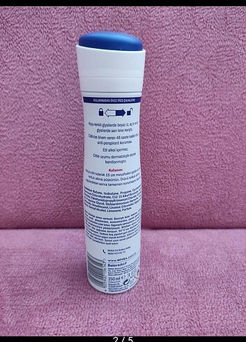 Beden Nivea Deodorant