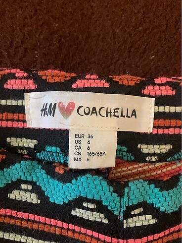 36 Beden COACHELLA ŞORT