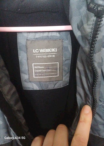 Erkek Çocuk Kamuflaj Desenli Fermuarlı Mont - Görsel 5