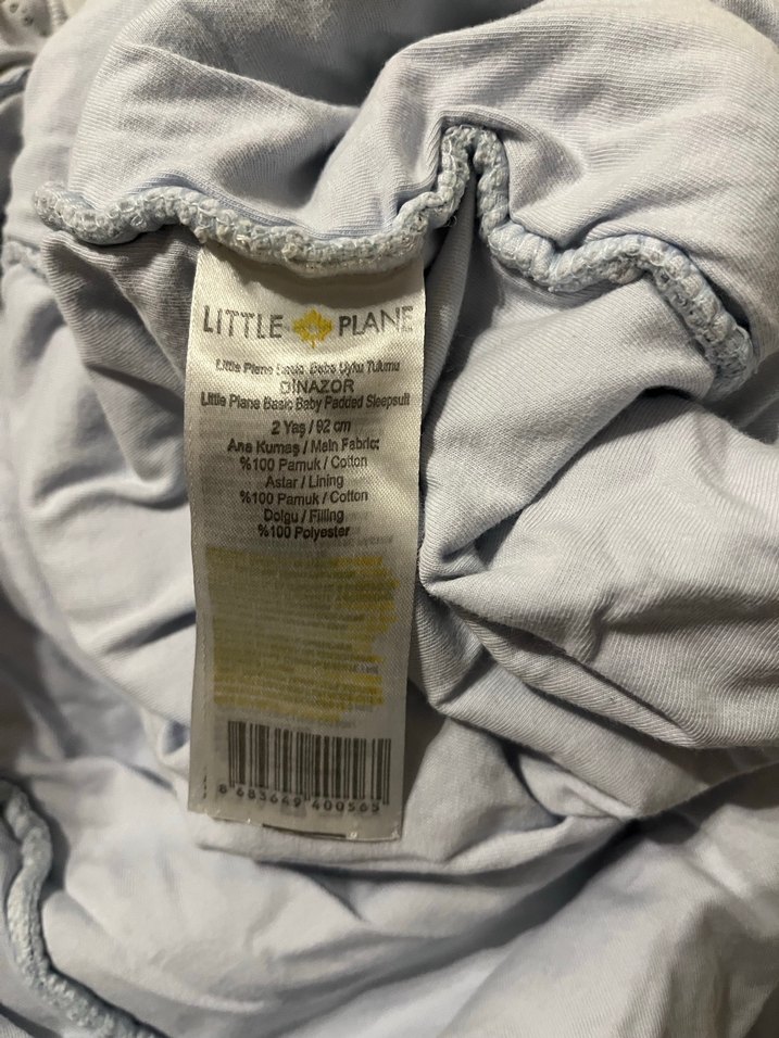 Dinazorlu Fermuarlı Bebek Tulum - Görsel 5