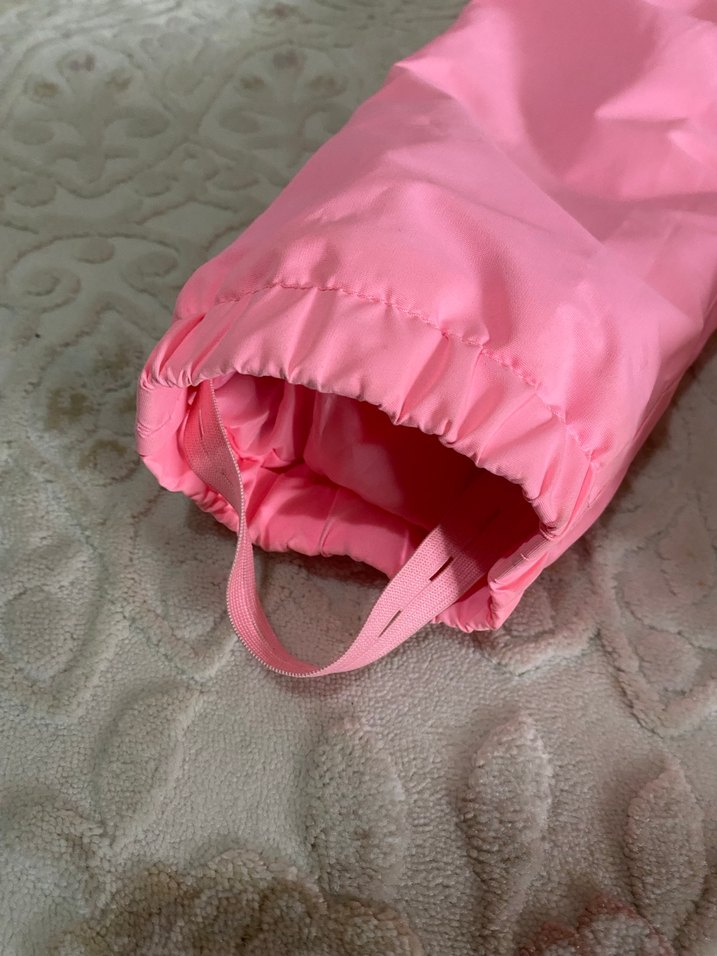 Kız Bebek Pembe kayak tulumu - Görsel 5