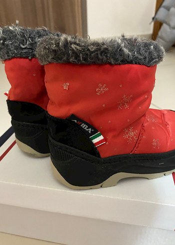 Kar botu Atiba italyan kız çocuk yünlü - Görsel 3