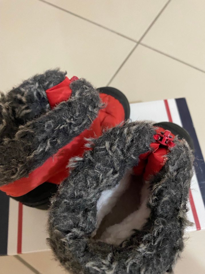 Kar botu Atiba italyan kız çocuk yünlü - Görsel 2