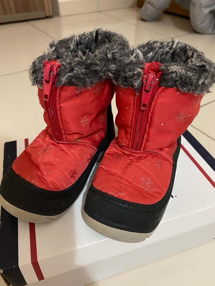 Kar botu Atiba italyan kız çocuk yünlü - Görsel 5